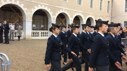 Cérémonie de présentation au drapeau au Prytanée