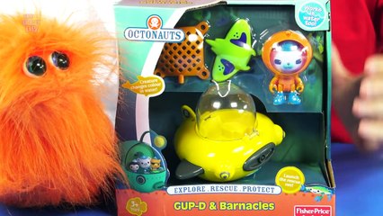 The Octonauts GUP-D and Barnacles Toy Playset Review