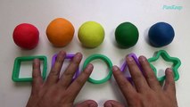Aprende Colores y Las Figuras Geometricas con Play Doh en Español | FunKeep