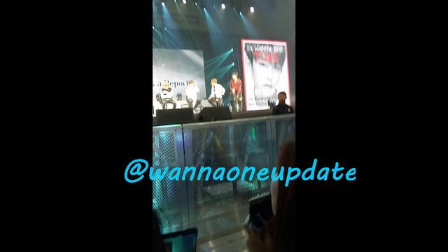 WannaOne Time (parkwoojin)- 170922 (SINGAPORE FANMEET)