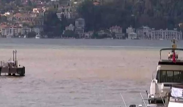 İstanbul Boğazı çamurla kaplandı