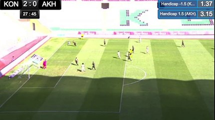 Patrick Friday Eze GOAL HD Atiker Konyaspor 2 - 0 Akhisar Belediyespor - 23.09.2017