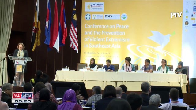 ASEAN conference on Peace and the Prevention of Violent Extremism on Southeast Asia, nagtapos ngayong araw
