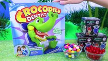 CROCODILE DENTIST Board Game Zootopia Surprise Toys & Gumballs Family Game Night Toy DisneyCarToys