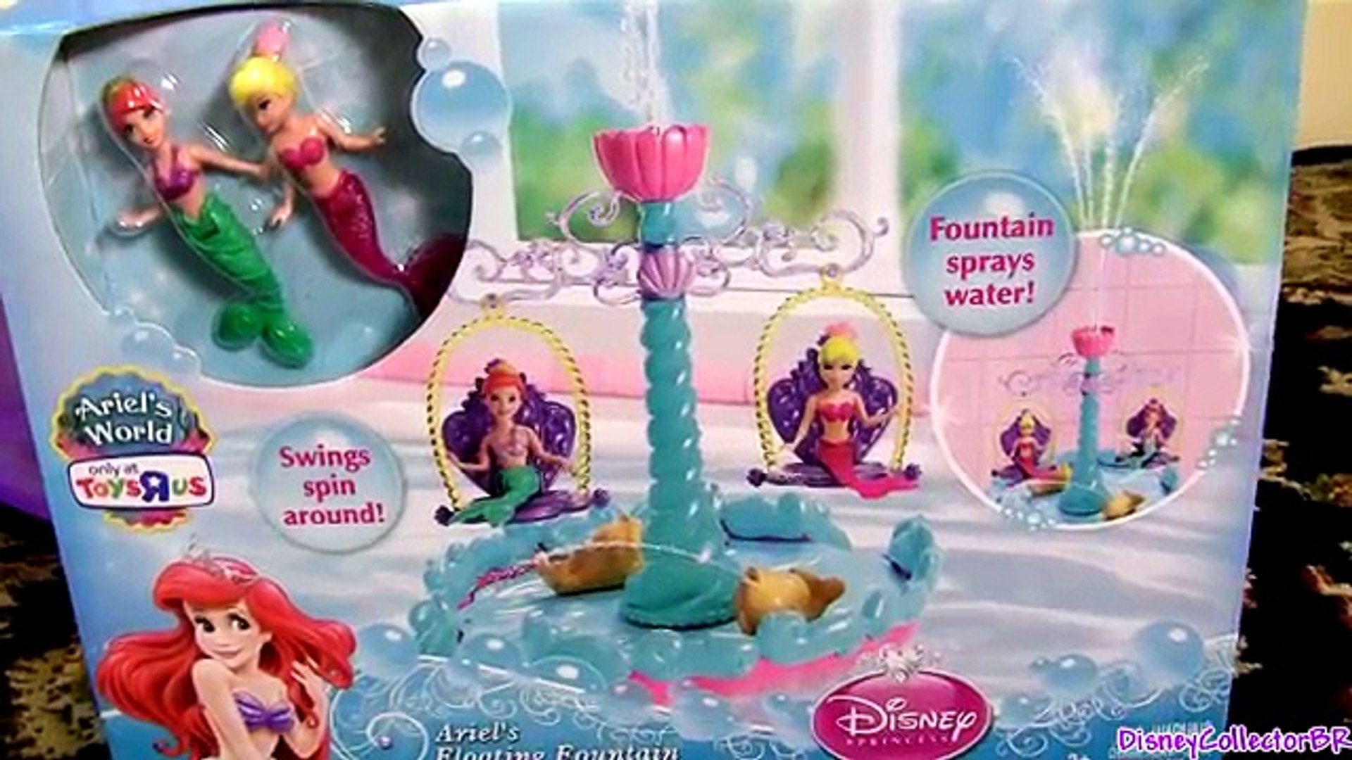 disney princess bathtime ariel little mermaid doll