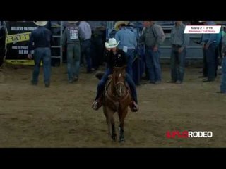 Kelli Valdez 2.6 run at International Finals Youth Rodeo 2017