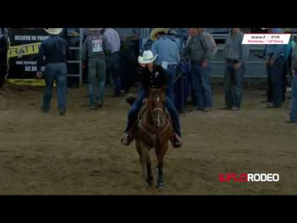 Kelli Valdez 2.6 run at International Finals Youth Rodeo 2017