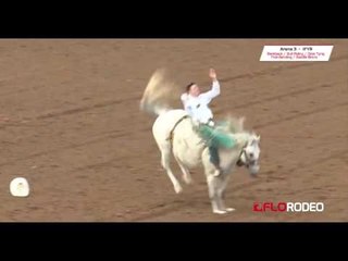 Jesse Pope 82.5 run at International Finals Youth Rodeo 2017