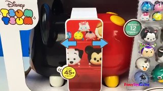 DISNEY TSUM TSUM MICKEY MOUSE STACK N DISPLAY CASE - PERRY MARIE LUCKY GRUMPY FIGARO - UNBOXING