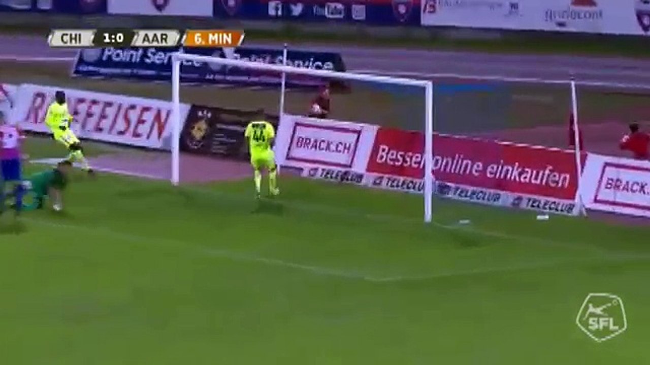 FC Chiasso 1:0 Aarau  (Swiss Challenge League 20 September)