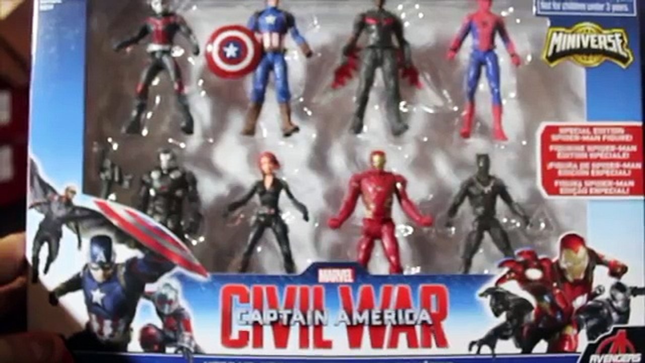 Captain America Civil War : SPIDER - MAN special Edition 2.5 Inch Miniverse (Thai)