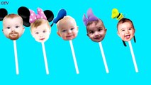 Little Babies Mickey Mouse Finger Family Song Lollipop Nursery Rhymes for Children and Kid