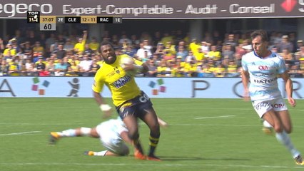 Top 14 - 5ème journée - Lancement de jeu d'école pour un essai magnifique des Jaunard...