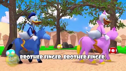 Donald Duck Jumping On The Bed | Nursery Rhymes | 3D Animation In HD From Binggo Channel