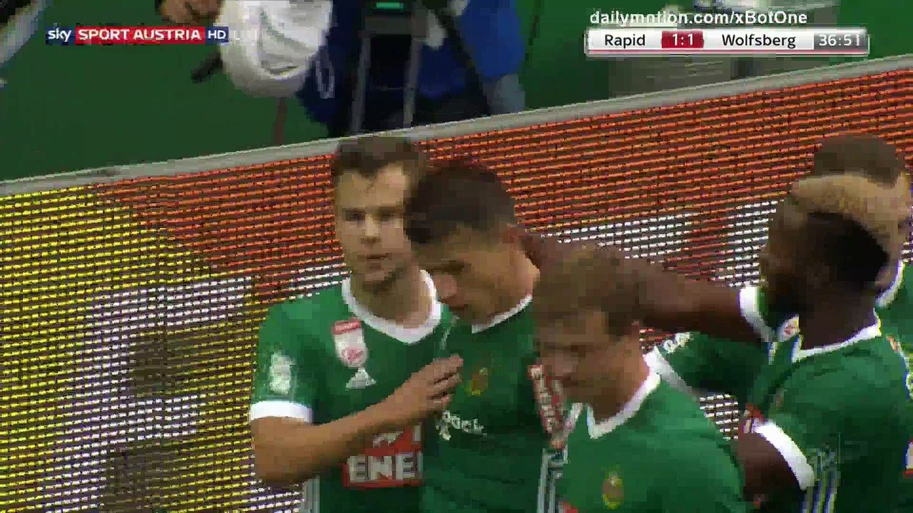 Stefan Schwab Goal HD - Rapid Vienna 1 - 1 AC Wolfsberger - 23.09.2017 (Full Replay)