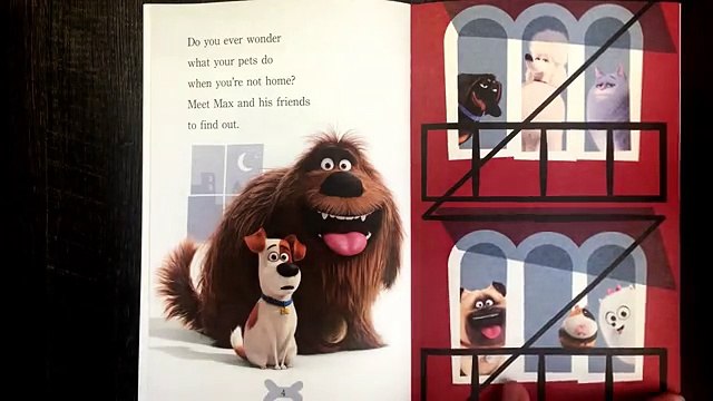 The Secret Life Of Pets MEET THE PETS Read Along Aloud Story Audio Book for Children Kids