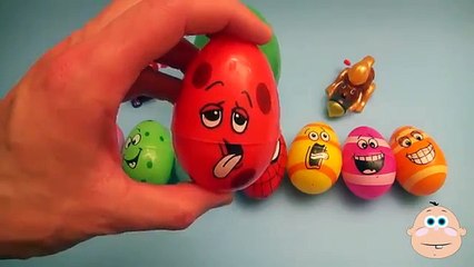 Disney Cars Surprise Egg Learn-A-Word! Spelling Transportation Lesson T
