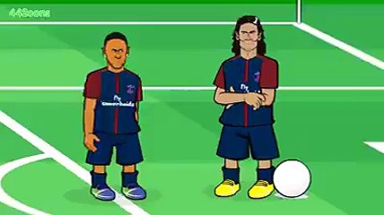 If Neymar and cavani try to settle their problems by playing rocks, paper, scizor 