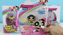 POWERPUFF GIRLS Play Hide and Seek Stop Motion on the Flip to Action Transformation Playset!