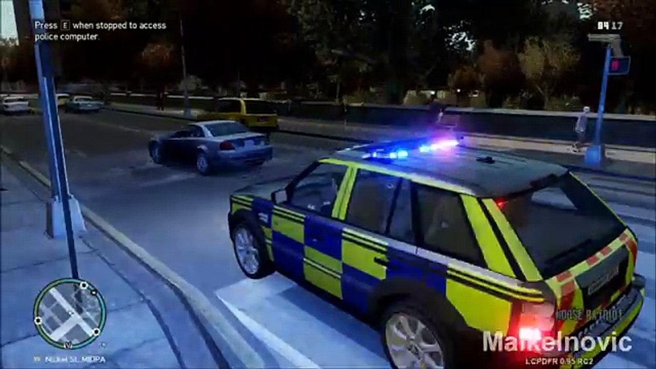 GTA IV - LCPDFR - British Traffic Police