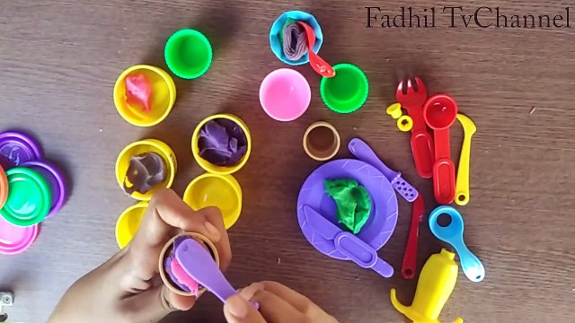 Mainan edukasi anak play doh ice cream set membuat es krim