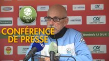 Conférence de presse US Orléans - Tours FC (1-1) : Didier OLLE-NICOLLE (USO) - Gilbert  ZOONEKYND (TOURS) - 2017/2018