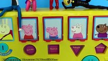 Miraculous Ladybug Ônibus de Atividades Peppa Pig Brinquedo Scooby Doo Pop-Ups Toys Surprise