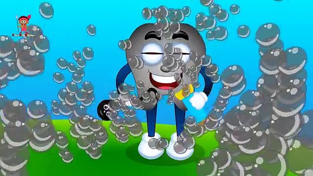 Colors for Children to Learn with Baby Teeth Making Giant Bubbles for Kids - Teach Colours Video