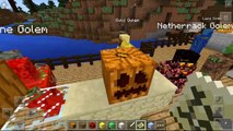 MINECRAFT PE - GOLEM WORLD V4 MOD - MAS GOLEMS! - MODS PARA POCKET EDITION