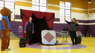 Soldiers Surprise Daughter at School Magic Show!