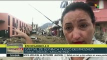 Capital de Dominica, completamente devastada por el huracán María