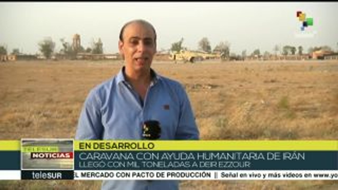 Siria: terroristas atacan caravana humanitaria procedente de Irán