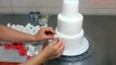 Wedding Cake Decorating with Fondant & Sugar Lace by Cakes StepbyStep