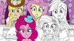 My Little Pony Coloring Book - Equestria Girls Delight - MLP Coloring Pages
