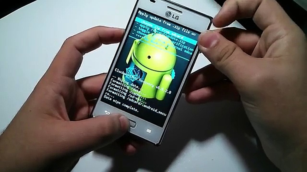 Como instalar Android 4.4.2 en LG L5 E610/E612f