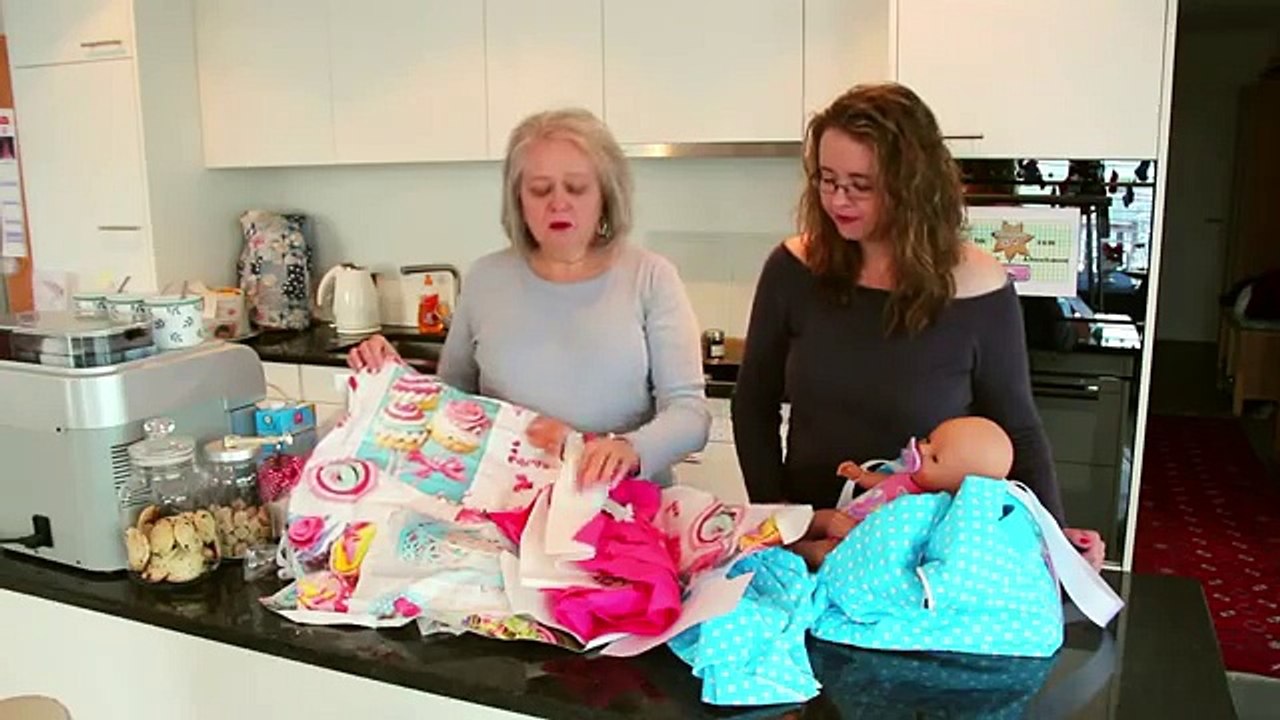 Tragetasche für BabyPuppe nähen | mit Schnittmuster | Annabell | Baby Born