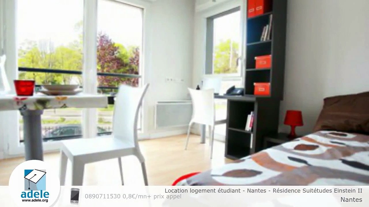 Location logement étudiant - Nantes - Résidence Suitétudes Einstein II