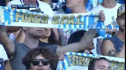 Spal 1  -  1  Napoli 23/09/2017  Lorenzo Insigne  Super Goal 14' HD Full Screen .
