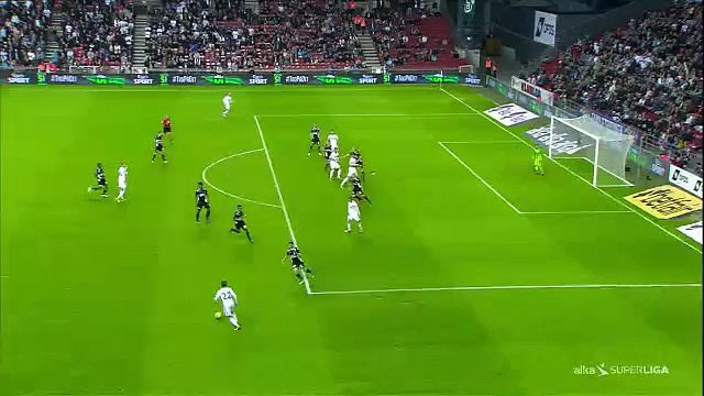Benjamin Verbič Goal HD - FC Copenhagen 1-0 Silkeborg 23.09.2017