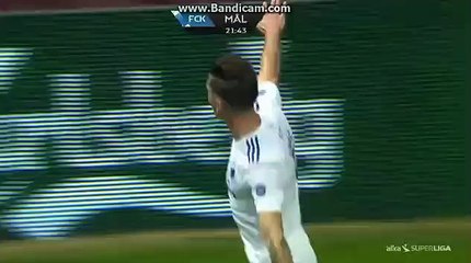 Amazing Goal Verbic (1-0) FC København vs Silkeborg IF