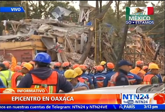 Nuevos sismos de 6.1 y 5.8 grados sacudieron el centro y sur de México