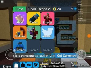 [CODE] Kaip Gauti 20 Coins Roblox Flood Escape 2