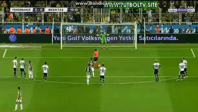 Giuliano Penalty Goal HD - Fenerbahce 1-0 Besiktas 23.09.2017