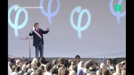 "La démocratie ce n'est pas la rue": Mélenchon répond à cette phrase de Macron