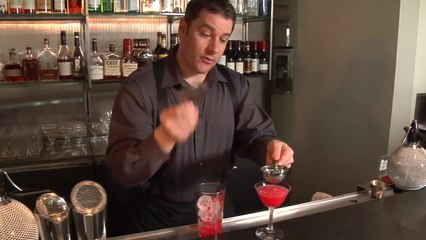 How to Strain a Cocktail - Raising the Bar with Jamie Boudreau - Small Screen