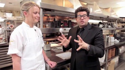 Chef Megan Logan - Nick and Stef's Steakhouse - Hanging with Harris