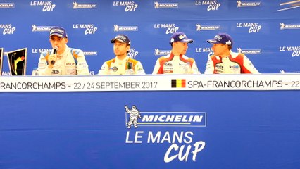 Spa Round: Winners press conference