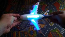 Toys Children playing airplane remote control TRAVEL FUN AIR LINE Planes