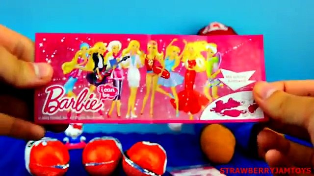 Play Doh Barbie Kinder Surprise Angry Birds Hello Kitty Super Mario Surprise Eggs Easter Eggs