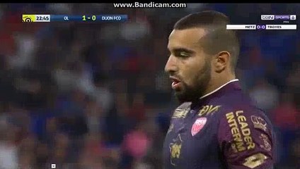 Naim Sliti Penalty Goal HD - Lyon 1-1 Dijon 23.09.2017